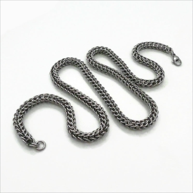 Stainless Steel Full Persian Necklace 59cm