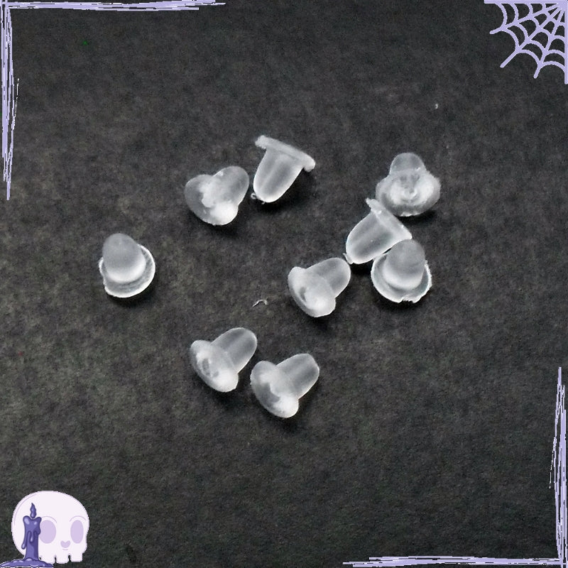 200 Silicone Earring Backings