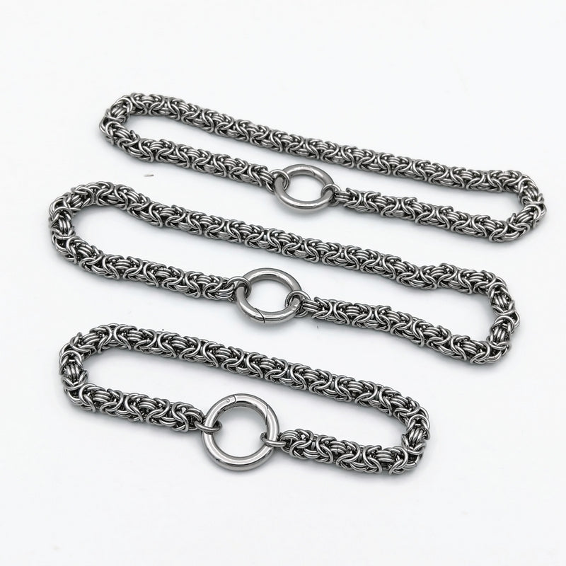 Reserved - Byzantine Chains with Donut Clasp