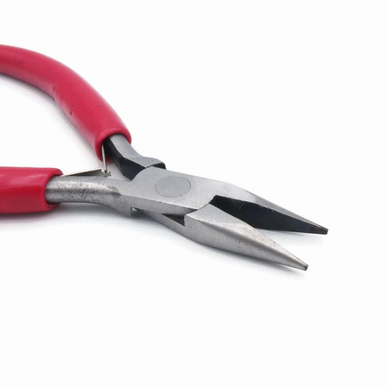 1 Pair 12.5cm Carbon Steel Chain Nose Pliers