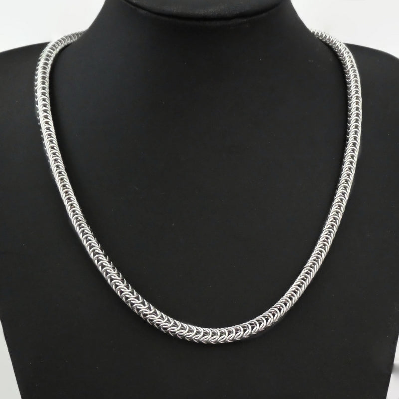 Stainless Steel Box Chain Necklace 59cm