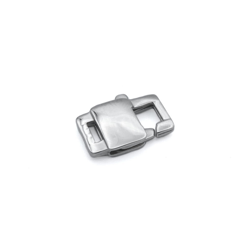 3 Stainless Steel 16mm Square Lobster Clasps