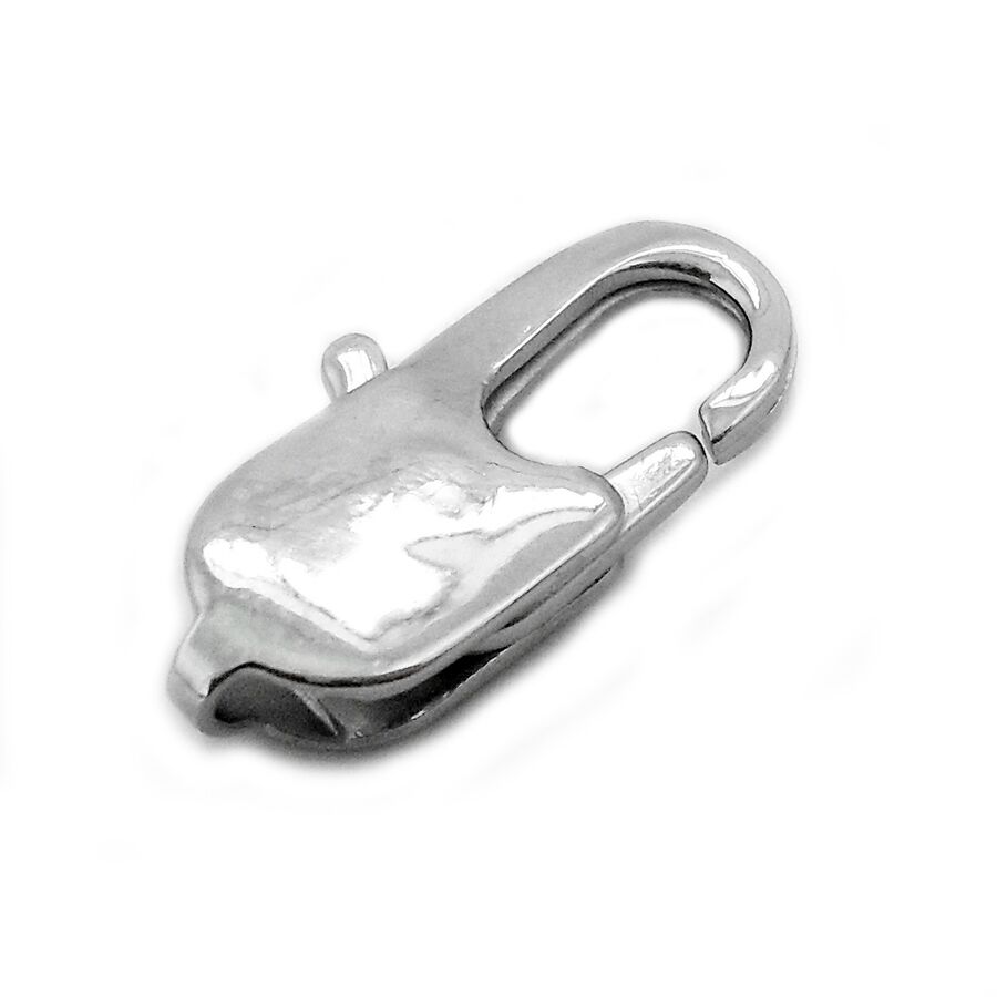 5 Stainless Steel 18mm Rectangle Lobster Claw Clasps