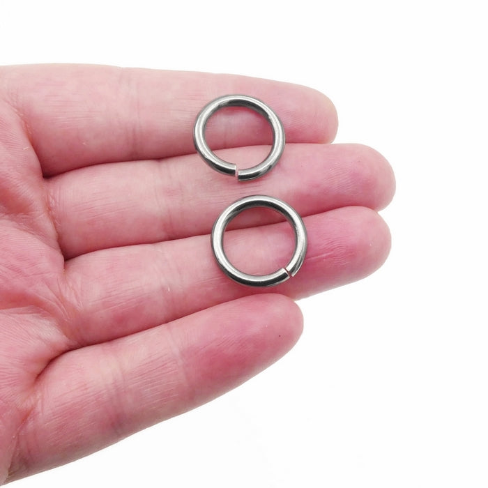 20 Stainless Steel 18mm x 2.5mm Jump Rings