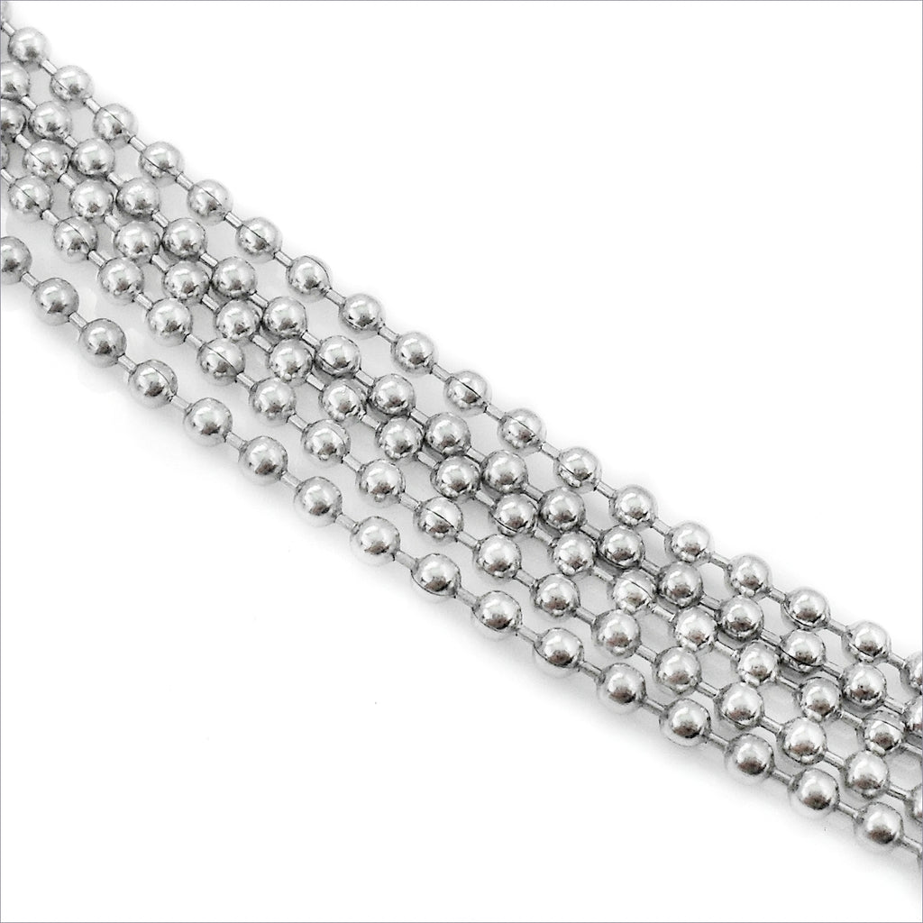 5m Stainless Steel 2.5mm Ball Chain