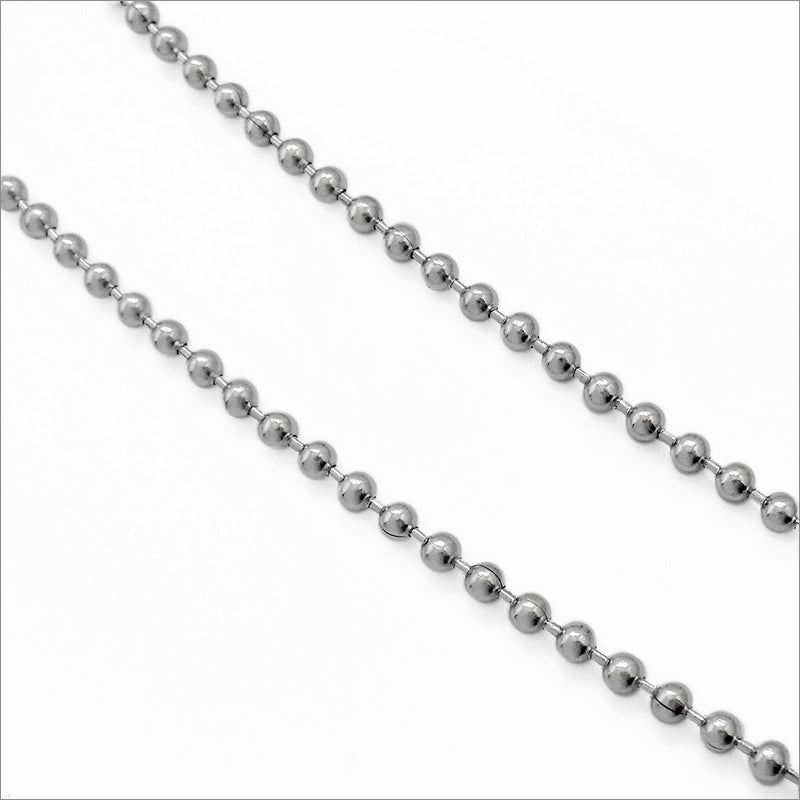 5m Stainless Steel 3.2mm Ball Chain