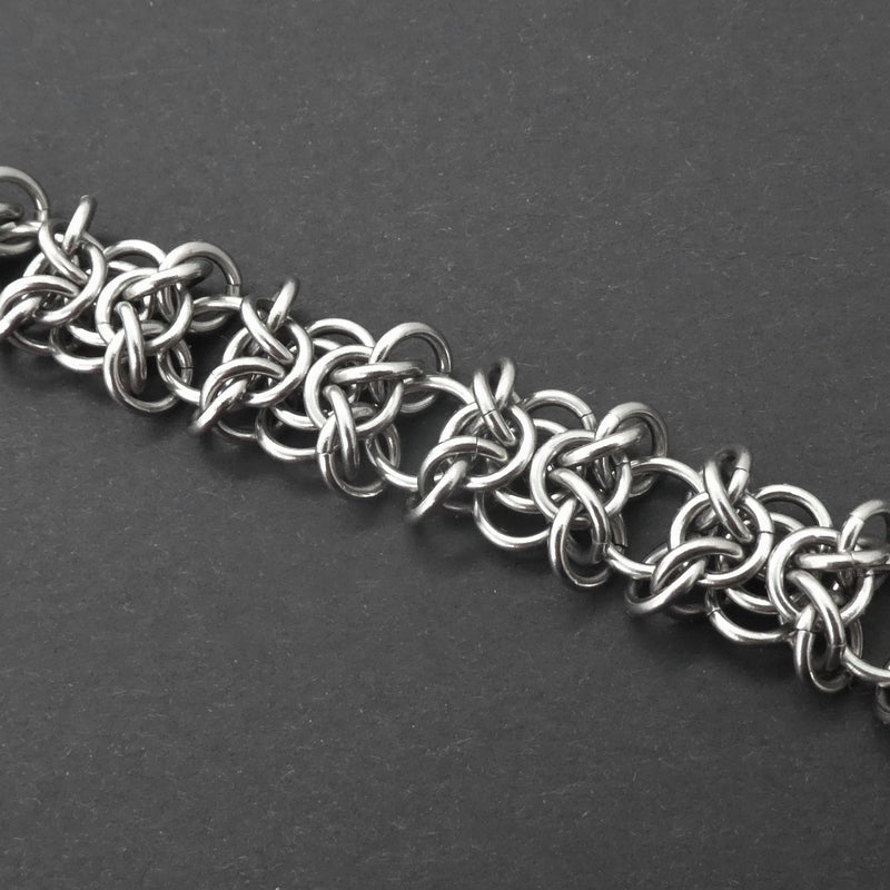 Stainless Steel Orc Weave Chain Bracelet