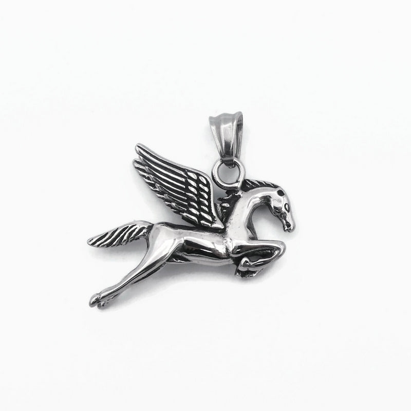 1 Stainless Steel Pegasus Pendant