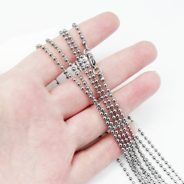 5m Stainless Steel 2.5mm Ball Chain