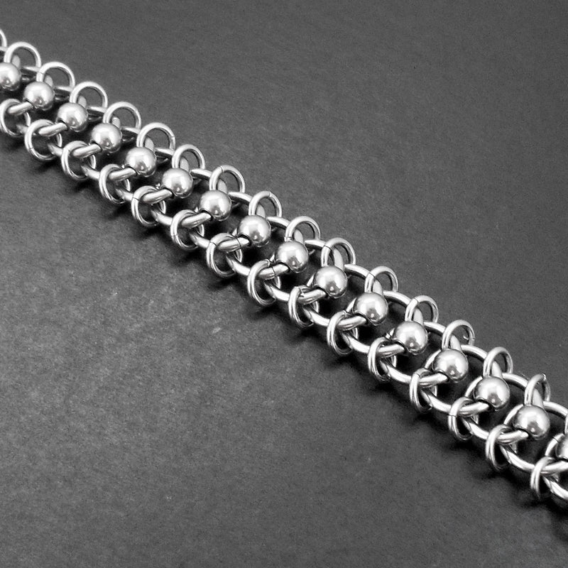 Stainless Steel Centipede Chain Choker Necklace