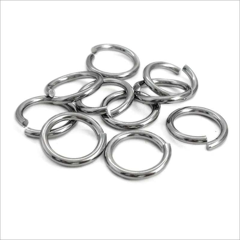 200 Gold Jump Rings for Jewelry Making, O Rings, Gold Plated Jumprings for  Chain Mail Jewelry or Chainmaille Connectors 18 Gauge AWG 6mm 
