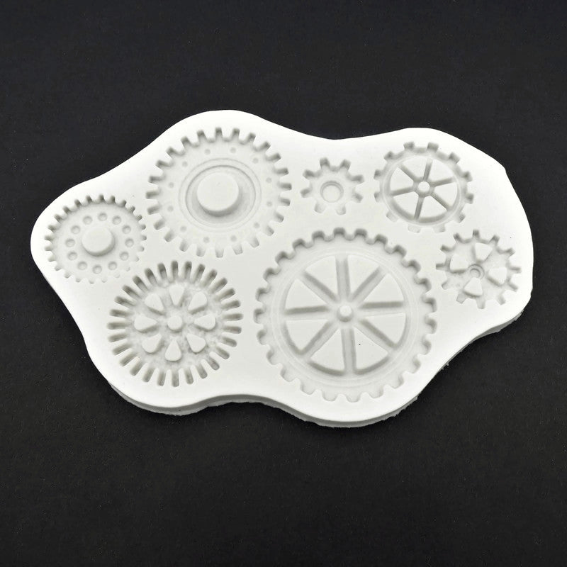 1 Silicone Gears & Cogs Mould