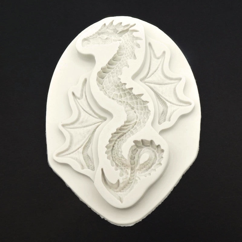 1 Silicone Serpent Dragon Mould
