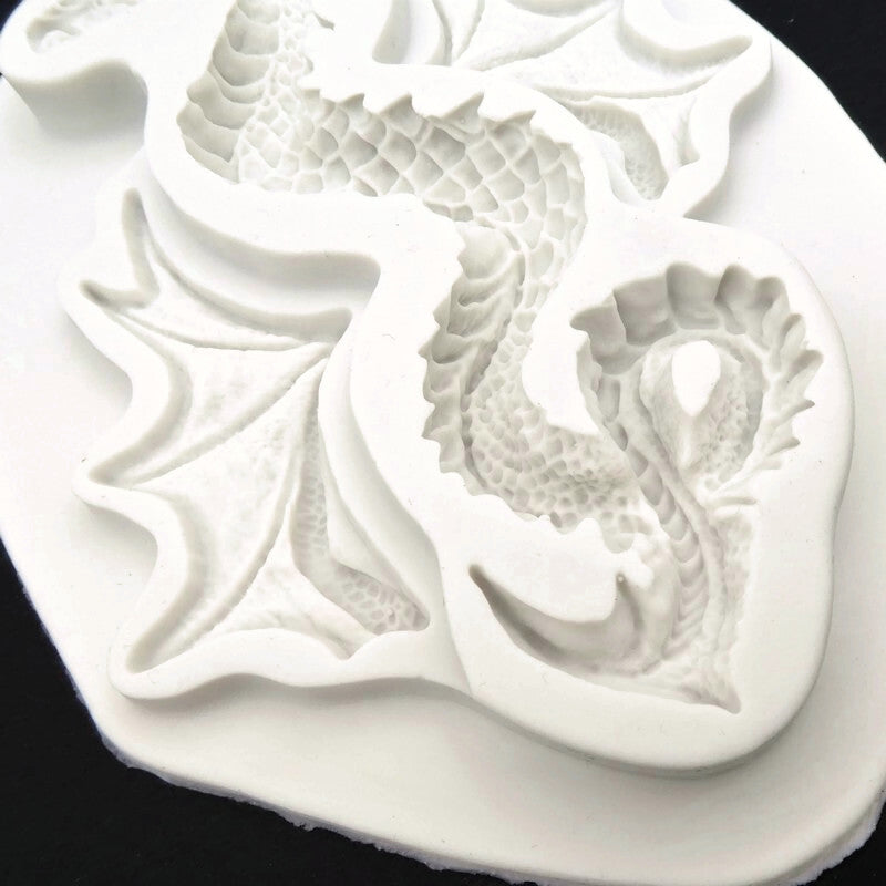 1 Silicone Serpent Dragon Mould