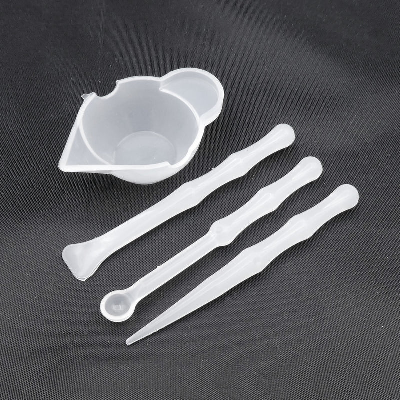 4-Piece Set Silicone Resin Craft Tools