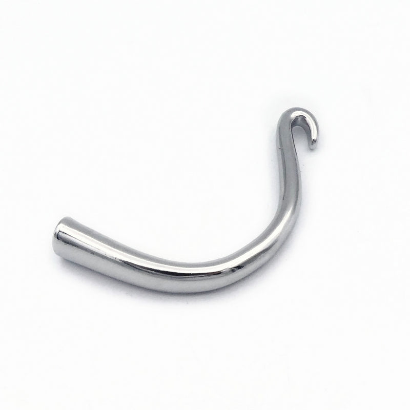 1 Stainless Steel Half Cuff Bangle Blank with Hook