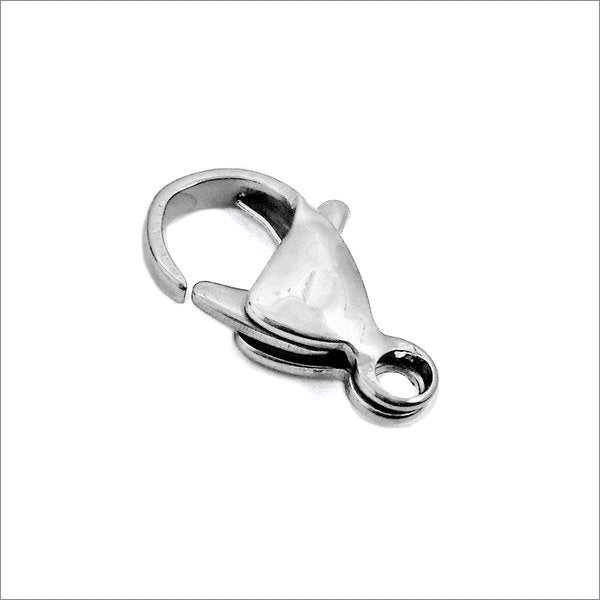20 Stainless Steel 15mm Lobster Clasps
