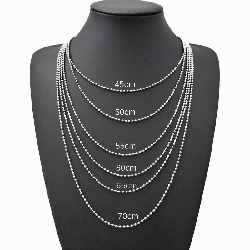 50Pcs Ball Bead Chains