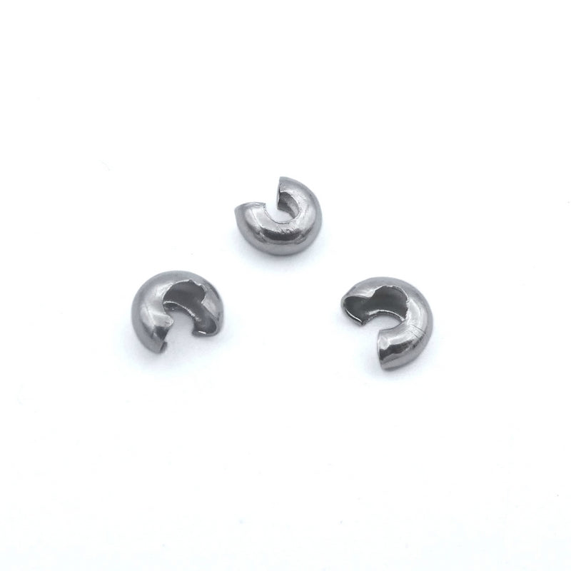 Stainless Steel 4.5mm Crimp Bead Covers