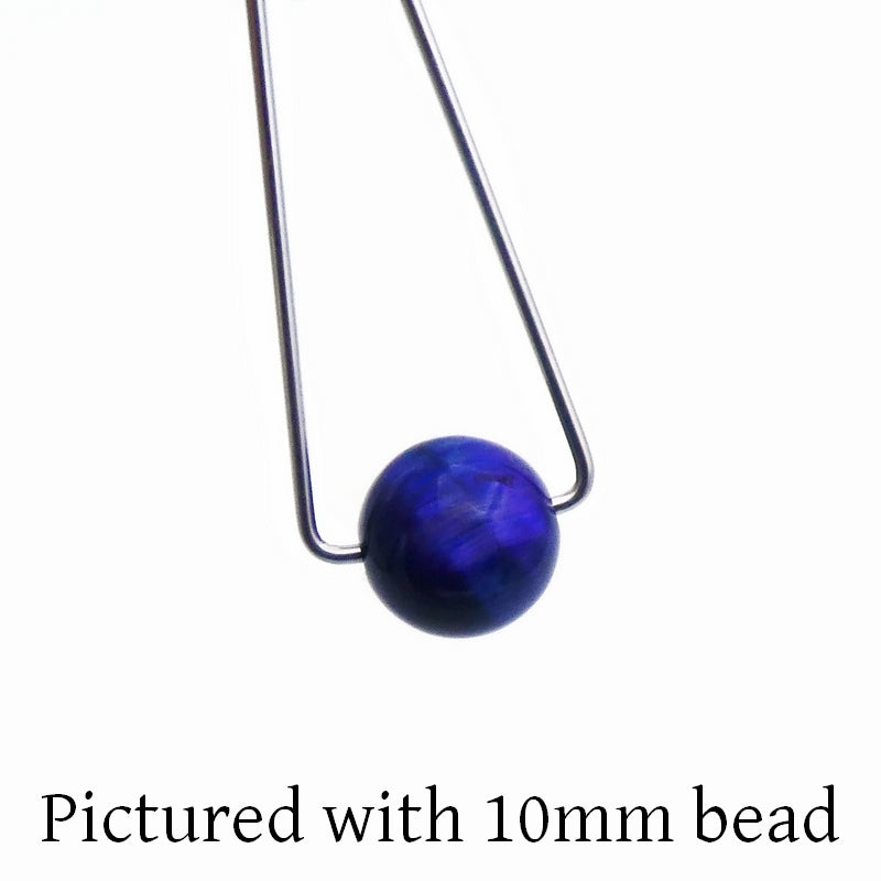 10 Stainless Steel 42mm x 17mm Bead Bails