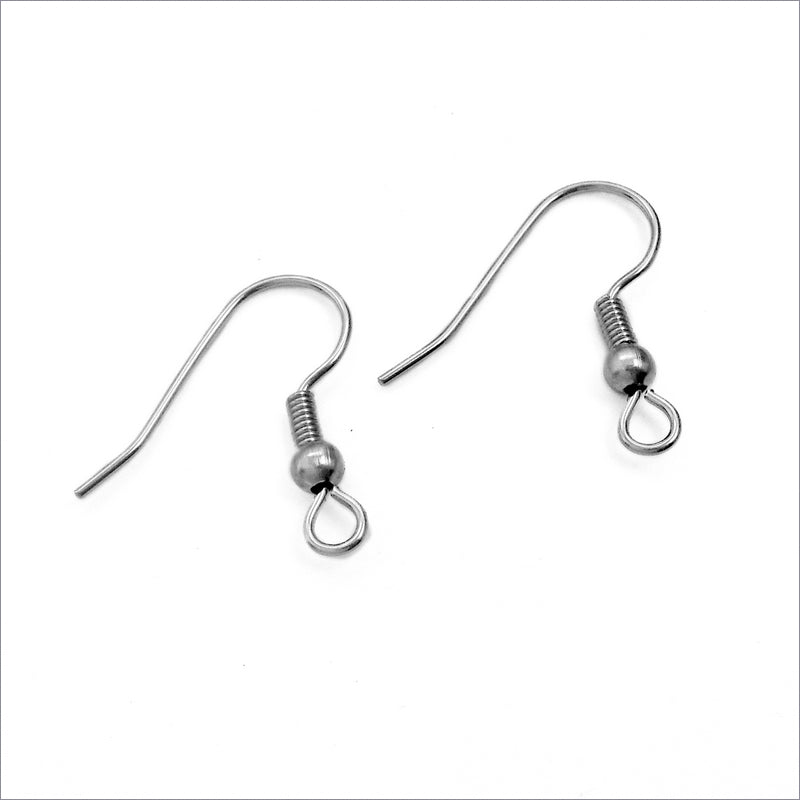 Stainless Steel French Hook Earwires Standard Style – The Craft