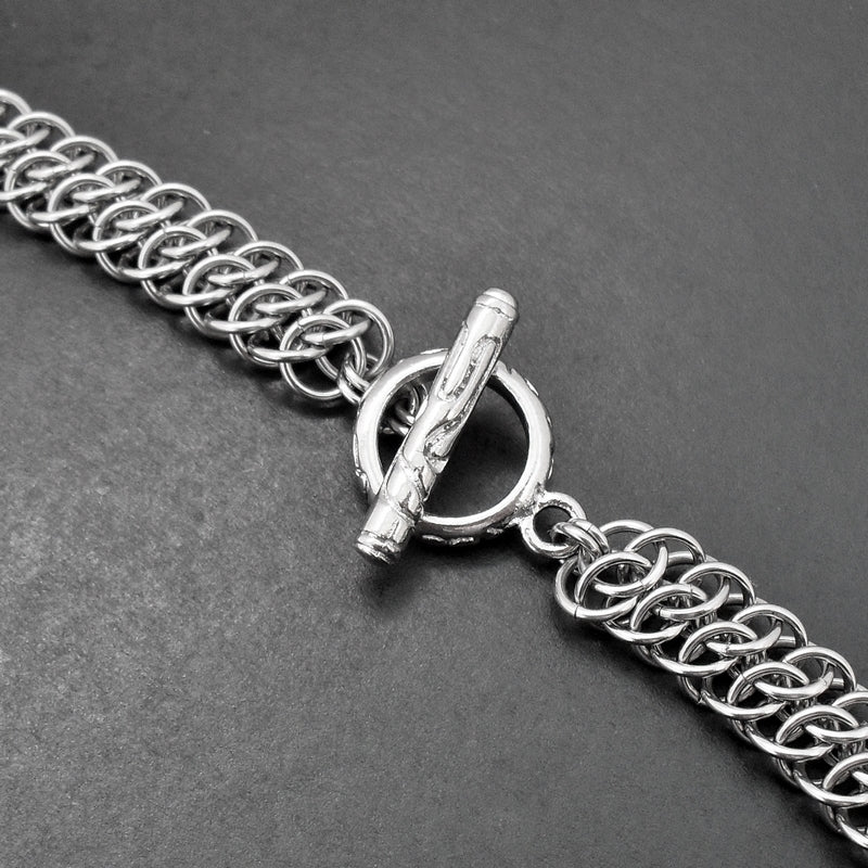 Stainless Steel GSG Chain Maille Necklace
