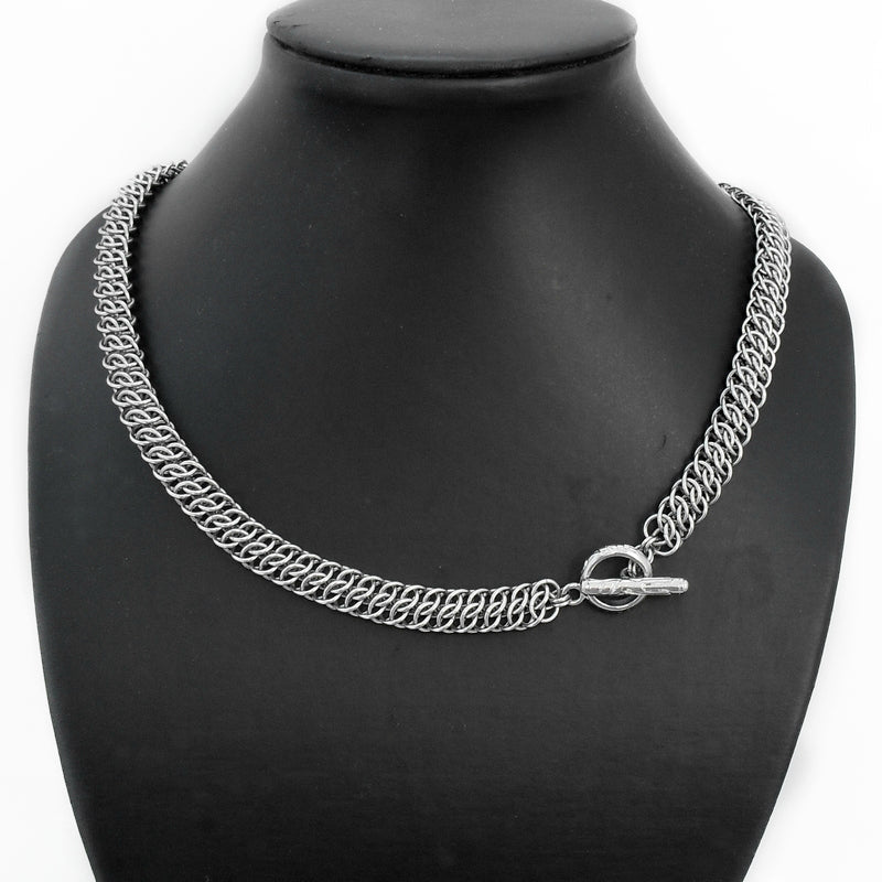 Stainless Steel GSG Chain Maille Necklace