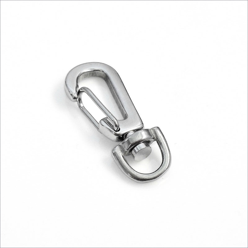 Stainless Steel Trigger-Free Lobster Swivel Clasps